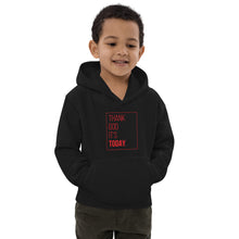 Load image into Gallery viewer, Kids Hoodie: Thank God It&#39;s Today
