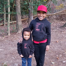 Load image into Gallery viewer, Kids Hoodie: Thank God It&#39;s Today

