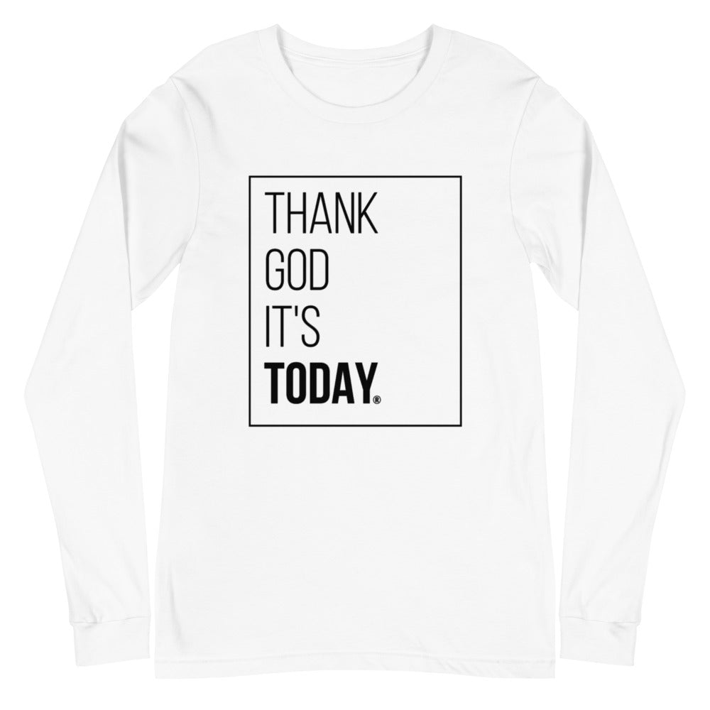 Unisex Long Sleeve Tee: Thank God